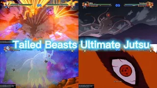 All Jinchuriki Ultimate Jutsu | Team Ultimate Jutsus! - Naruto Shippuden Ultimate Ninja Storm 4