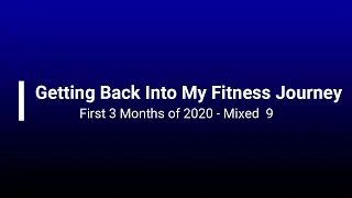 FITNESS JOURNEY: Gettin' Back Into My Fitness Journey - MS - V9  Pt. 2