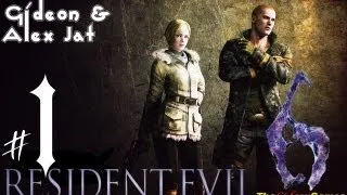 Прохождение Resident Evil 6: Джейк. Co-op: Gideon & Alex Jat - Часть 1 (Встреча)