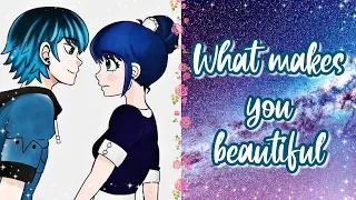 What makes you beautiful One Direction/Miraculous Ladybug ft. Kami Kaze Infinity