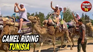 FUNNY! Party Time On The Camel Adventure In Tunisia