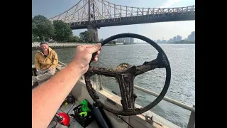 After 50 years on the bottom of the East River, Roy DeMeo's car is found!!!