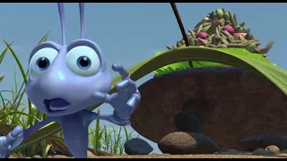 Disney/PIXAR "A Bug's Life" (1998) - Flik Lost All The Foods