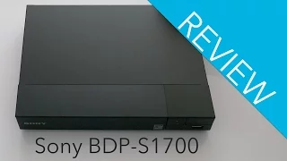 Sony BDP-S1700 Blu-ray Player Review