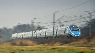 Pendolino Speed Record! Train Reaching 293 km/h in Poland!