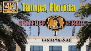 4k Ybor City, Tampa Florida- Walking Video