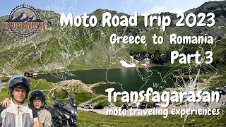 Romania Transfagarasan (DN7C) - Moto RoadTrip 2023 - Honda Varadero 1000