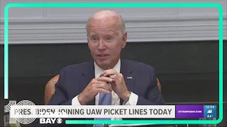 Biden to join auto workers strike in Michigan