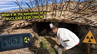 ✅Penetrated into the NUCLEAR EXPLOSION EPICENTER ☢️Fierce radiation☢️Molten earth and burnt concrete