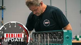 Valve installation on our Buick Straight 8 | Redline Update #56