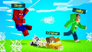 SPEEDRUNNERS vs. SPIDERMAN In MINECRAFT!