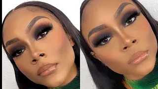 Smokey eye Glam 🔥X NEW Techniques!! Makeup tutorial