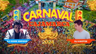 MIX CARNAVAL CAJAMARQUINO 2024 🥳 Dj Hosver & Dj César Enrique