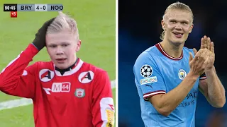 14 year old Erling Haaland vs NOW 2023 / Manchester City 4-1 Arsenal highlights