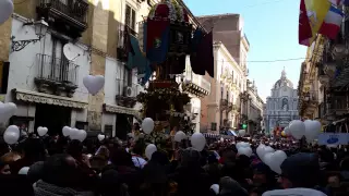 Cereo rinoti 2015 spettacolare esibizione in via g