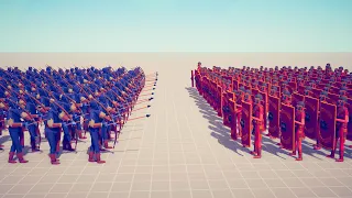 50 SHIELD UNITS vs 50 RANGED UNITS - Totally Accurate Battle Simulator TABS