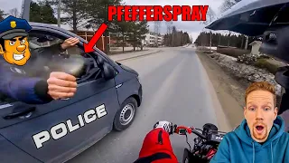 POLIZEI ATTACKIERT MOTORRADFAHRER  | David reagiert