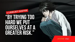 12 L Lawliet Quotes From Death Note That Are Thought Provoking