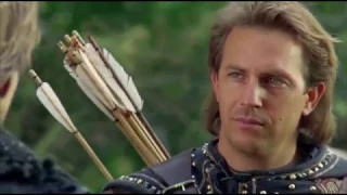 Robin Hood Prince of Thieves, Arrow scene