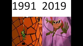 Evolution of Battletoads Games 1991-2019