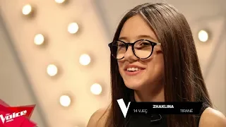 Zhaklina - Introduction video | The Blind Auditions | The Voice Kids Albania 2018