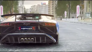 Asphalt 9:I unlocked Lamborghini Aventador SV coupe