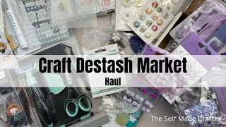 Craft Destash Market Haul - Total bargains!! 😍