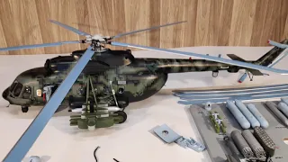 Вертолет Ми-8АМТШ. Масштаб М1:20. Helicopter Scale Model Mi-8AMTSH.