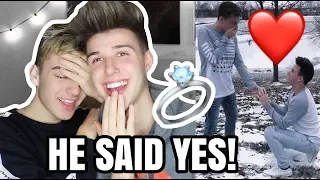 REACTING TO ASKING MY BOYFRIEND OUT (One year later)