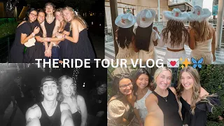 the ride tour + texas vlog 💌