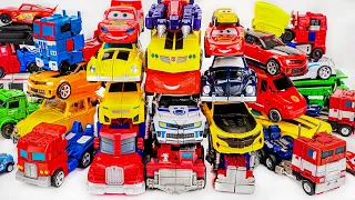 Unboxing and Review of Transformers Earthspark Toy |Bumblebee, Optimus, Pixar Cars Lightning Mcqueen