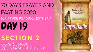 Day 19 Prayers MFM 70 Days Prayer and Fasting Programme 2020 Edition: Prayer Battle Dr. D.K. Olukoya