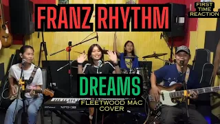 FRANS RHYTHM | DREAMS (FLEETWOOD MAC COVER) | FIRST TIME REACTION