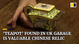 Chinese emperor's ‘teapot’ found in clear-out of UK garage could sell for as much as US$636,000