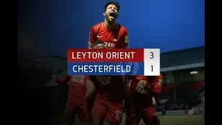 HIGHLIGHTS: Leyton Orient 3-1 Chesterfield
