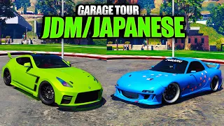 My JDM/Japanese Garage Tour In GTA Online in 2023