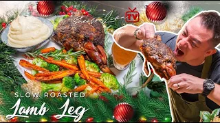 SLOW ROASTED LAMB LEG: #CHRISTMAS2023 | SHERSON LIAN