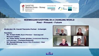 2021 Capital Link Maritime Forum - Norway: Norwegian Shipping in a Changing World: Past to Future