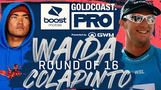 Rio Waida vs Crosby Colapinto | Boost Mobile Gold Coast Pro - Round of 16 Heat Replay