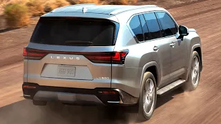 The all new 2022 Lexus lx 600  Full size luxury SUV | off-road & on- road Drive video