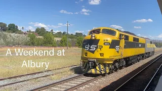 A Weekend Trainspotting at Albury NSW