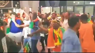 🤣Ghana fans celebrating Uruguay's elimination from the World Cup