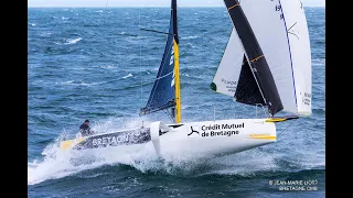 Figaro 3 in strong wind ! Bretagne/CMB Performance