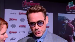 Robert Downey Jr. Talks Iron Man and The Hulk