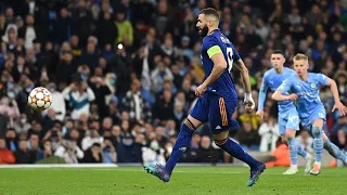 Karim Benzema Panenka Penalty vs Manchester City