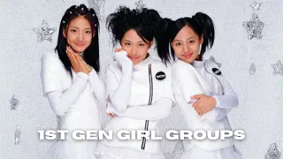 the best of: 1st gen girl groups