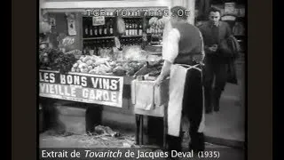 Louis-Ferdinand CÉLINE figurant dans TOVARITCH (1935)