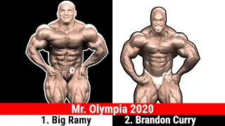 Big Ramy vs Brandon Curry - Mr. Olympia 2020 - Top 2 Comparison