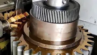 Giant Gear wheel Manufacturing Process  Hobbing | Shaping | Skiving | Spur | Helical | Bevel Gears |
