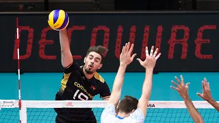 Top 30 Crazy Volleyball Spikes Over The Line